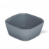 Square bowl 7x7x3 cm 100 ml gray