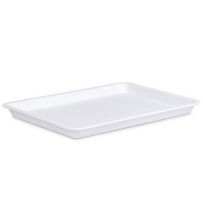 
                                            Rectangular tray 18x25cm white
                                            
