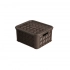 Arianna small basket with lid 16,6x14,5x8.5 cm brown N/N BZ Arianna small basket with lid 16,6x14,5x8.5 cm brown N/N BZ