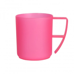 Small mug with handle 0,42l red (069)