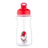 Easy Morning plastic water bottle with red cap 500 ml dec. York Easy Morning plastic water bottle with red cap 500 ml dec. York