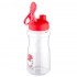Easy Morning plastic water bottle with red cap 500 ml dec. York Easy Morning plastic water bottle with red cap 500 ml dec. York