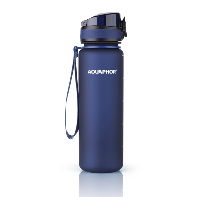 
                                                Aquaphor City filter bottle, navy blue color
                                                