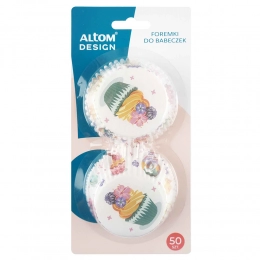 Sweet love set of 50 pcs cake cups 5x3,5cm