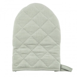 Kitchen handle 14x20 cm 100% cotton light green