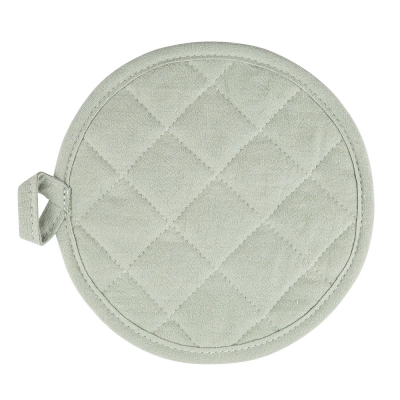 
                                            Ручка для кухни диаметром 18 см из 100% хлопка, светло-зеленая
                                            