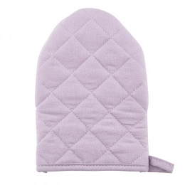 Kitchen handle 14x20 cm 100% cotton light purple