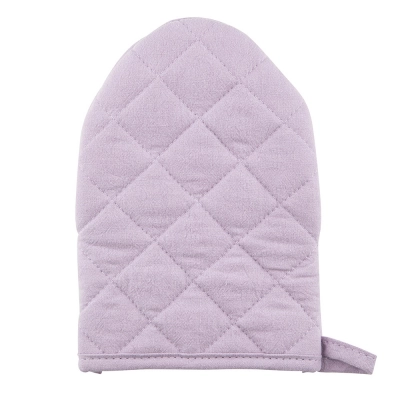 
                                            Ручка для кухни 14x20 см из 100% хлопка светло-пурпурного цвета
                                            