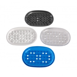 Oval soapdish zelka 125x90x10mm
