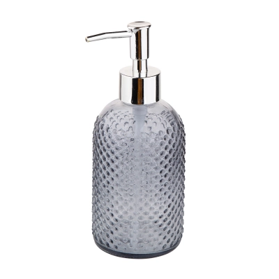 
                                            Glass soap dispenser 410 ml grey
                                            