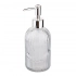 Прозрачный дозатор для жидкого мыла из стекла, 410 мл. Прозрачный дозатор для жидкого мыла из стекла, 410 мл.