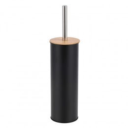 Toilet brush in black metal case 9,5x26,5x38 cm