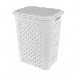 Arianna laundry basket 50,7l white