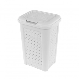 Arianna bathroom basket 10l col. white