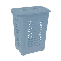 Laundry basket 60l nordic blue