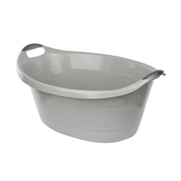 Oval bowl 40l gray
