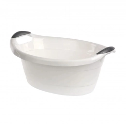 Овальная чаша 14 л белая