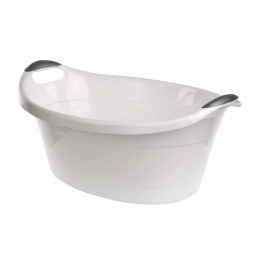 Овальная чаша 25 л белая