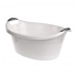 Oval bowl 25 l white
