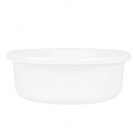 Round bowl classic 46cm 20l white