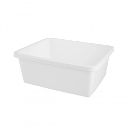 Rectangular bowl 33,7x26,8cm 8l white