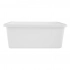 Rectangular bowl 37,5x30,5cm 11l white