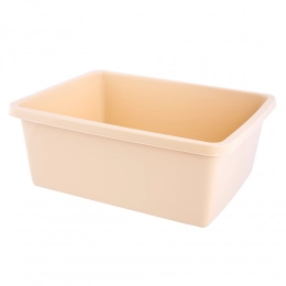Rectangular bowl 37,5x30,5cm 11l beige