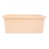 Прямоугольная чаша 37,5x30,5см 11л бежевая Прямоугольная чаша 37,5x30,5см 11л бежевая