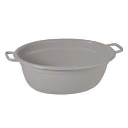 laundry tub oval 25l urban grey