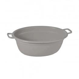 laundry tub oval 40l urban grey