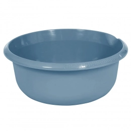 Nordic blue round bowl dia. 36cm 9l