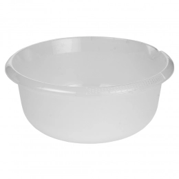 Transparent round bowl dia. 36cm 9l