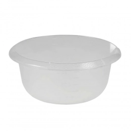 Transparent round bowl dia. 20cm 1,5l