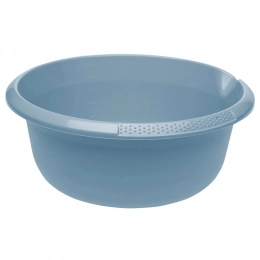 Nordic blue round bowl dia. 32cm 6l