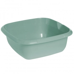 Square bowl 34x34cm 8l nordic green