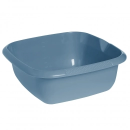 Square bowl 34x34cm 8l nordic blue