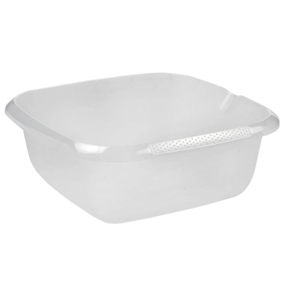 
                                            Square bowl 34x34cm 8l transparent
                                            