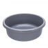 Round bowl 41 cm 13,5 L gray