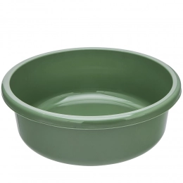 Round bowl 46 cm 20 L green