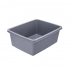 Прямоугольная чаша 33,7x26,8 см 8 л серого цвета Прямоугольная чаша 33,7x26,8 см 8 л серого цвета