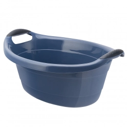 Oval bowl 40 L navy blue