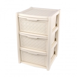 Arianna storage unit 3 drawers 63,5x38,5x39cm
