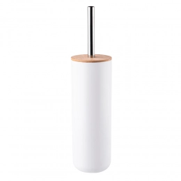 Plastik toilet brush holder 9x9x37 cm