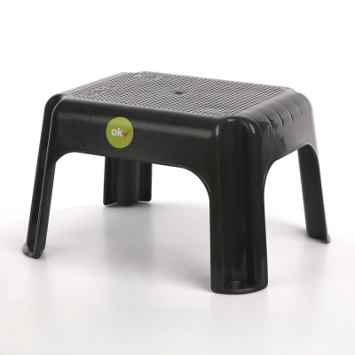 
                                            Прямоугольный табурет 36,5x30x24 см графит
                                            