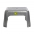 Прямоугольный табурет 36,5x30x24 см серебристый Прямоугольный табурет 36,5x30x24 см серебристый