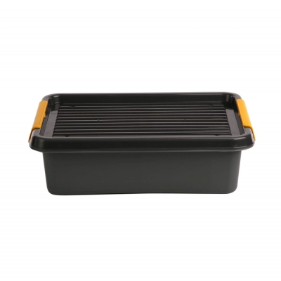 
                                                Solidstorebox storage container with lid 39x29x11cm 8,5l
                                                