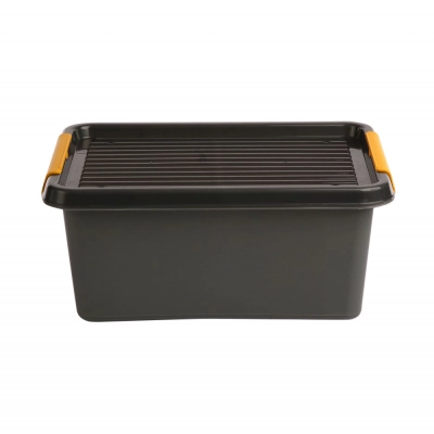 
                                                Solidstorebox storage container with lid 39x29x16,5cm 12,5l (1522)
                                                