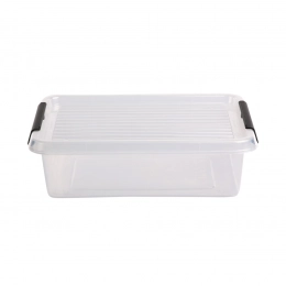SimpleStoreBox storage container with lid 39x29x11cm 8,5l (1512)