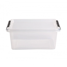 SimpleStoreBox storage container with lid 39x29x16,5cm 12,5l (1522)