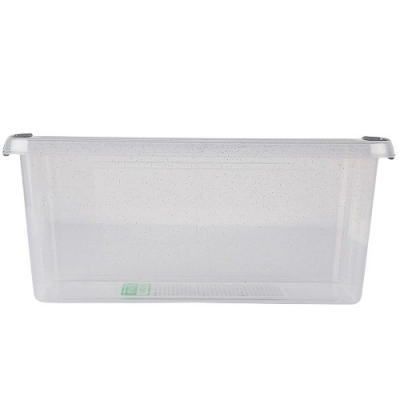 
                                                Antibacterial storage container with micro-particles of silver, with lid and handle 40x20x16,5cm 8l
                                                